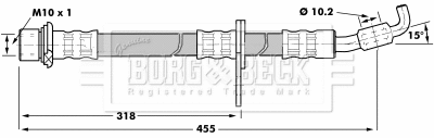 Brake Hose (BBH7239)