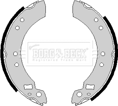Brake Shoe Set (BBS6158)