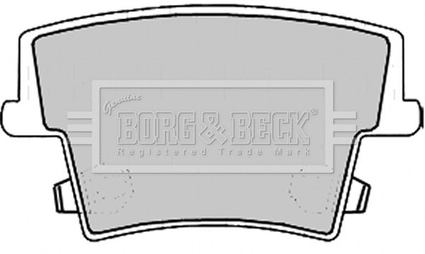 Brake Pad Set, disc brake (BBP2168)