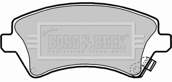 Brake Pad Set, disc brake (BBP1769)