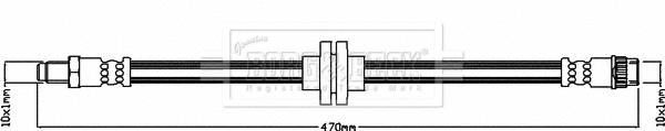 Brake Hose (BBH8335)