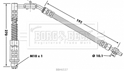 Brake Hose (BBH6537)