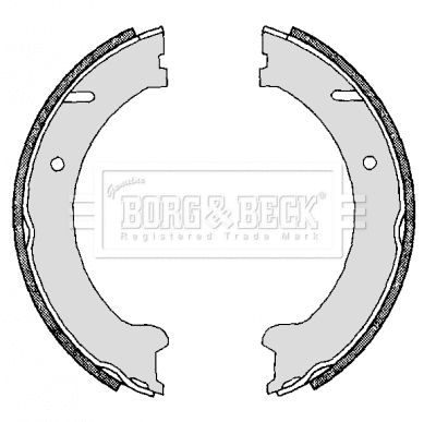 Brake Shoe Set, parking brake (BBS6297)