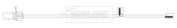 Warning Contact, brake pad wear (BWL3154)