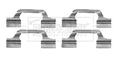 Accessory Kit, disc brake pad (BBK1223)