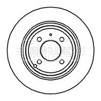 Brake Disc (BBD5038)
