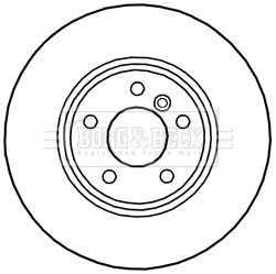 Brake Disc (BBD6027S)
