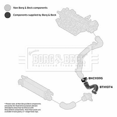 Charge Air Hose (BTH1074)