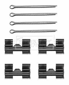 Accessory Kit, disc brake pad (BBK1075)