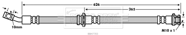 Brake Hose (BBH7703)