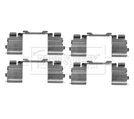 Accessory Kit, disc brake pad (BBK1305)