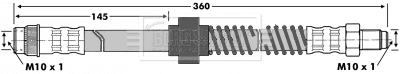 Brake Hose (BBH6840)