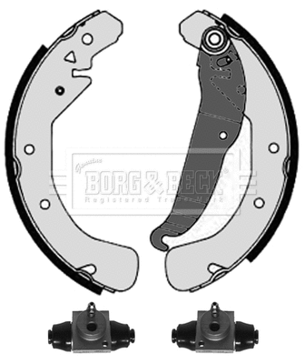 Brake Shoe Set (BBS1085K)