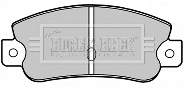 Brake Pad Set, disc brake (BBP1193)