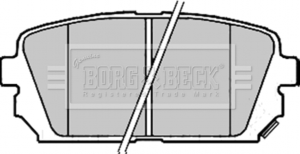 Brake Pad Set, disc brake (BBP2179)