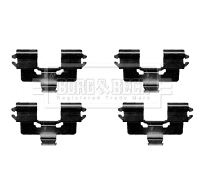 Accessory Kit, disc brake pad (BBK1323)
