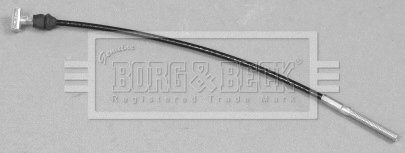 Cable Pull, parking brake (BKB3015)