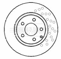 Brake Disc (BBD4292)