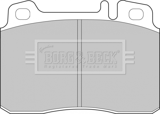 Brake Pad Set, disc brake (BBP1492)