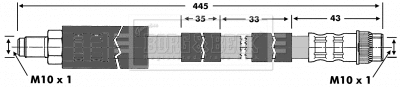 Brake Hose (BBH6904)