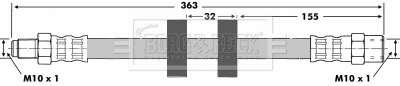 Brake Hose (BBH6870)