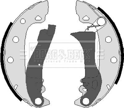 Brake Shoe Set (BBS6095)