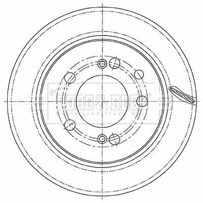 Brake Disc (BBD5474)