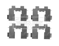 Accessory Kit, disc brake pad (BBK1477)