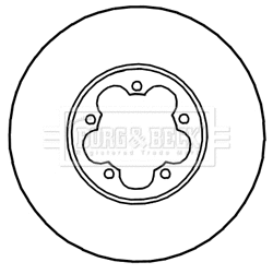 Brake Disc (BBD5341)