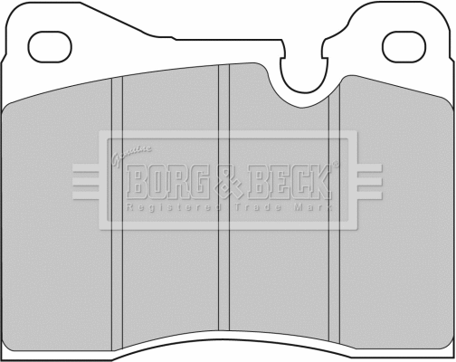 Brake Pad Set, disc brake (BBP1014)