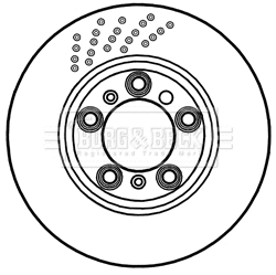 Brake Disc (BBD6046S)