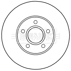 Brake Disc (BBD5244)