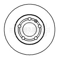 Brake Disc (BBD4064)