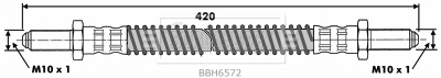 Brake Hose (BBH6572)
