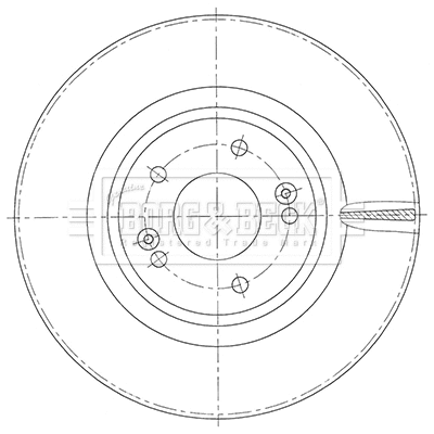 Brake Disc (BBD6112S)