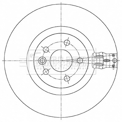 Brake Disc (BBD6086S)