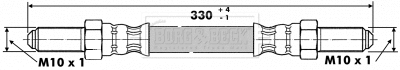 Brake Hose (BBH6135)