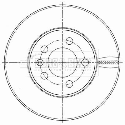 Brake Disc (BBD5524)