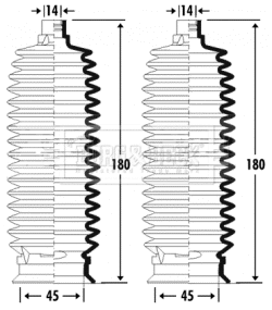 Bellow Kit, steering (BSG3326)