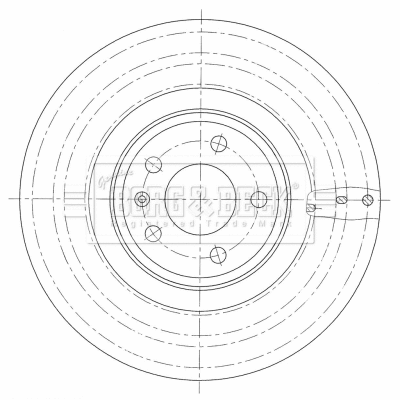 Brake Disc (BBD6122S)