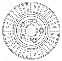 Brake Disc (BBD4458)