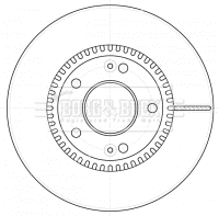 Brake Disc (BBD4524)