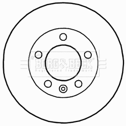 Brake Disc (BBD5941S)