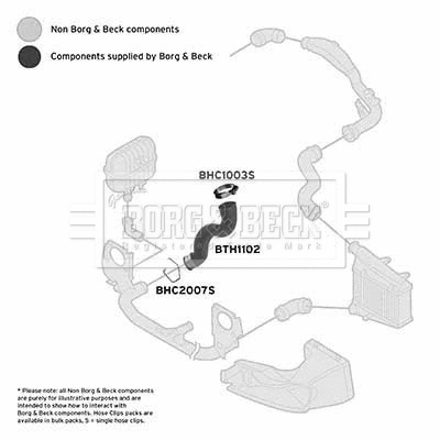 Charge Air Hose (BTH1102)
