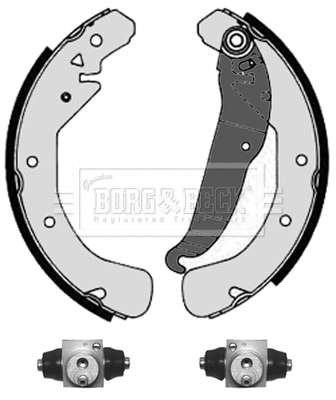 Brake Shoe Set (BBS1011K)