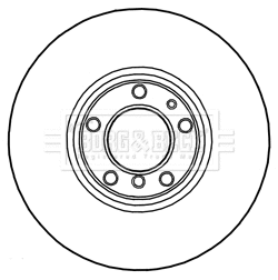 Brake Disc (BBD5745S)