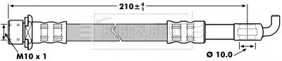 Brake Hose (BBH7261)