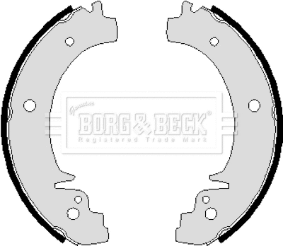 Brake Shoe Set (BBS6075)