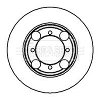 Brake Disc (BBD4989)
