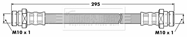 Brake Hose (BBH7452)